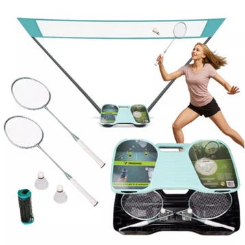 Trizand Badminton set in koffer – compleet met rackets, n., Ophalen of Verzenden, Nieuw