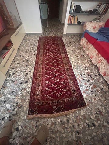 Turkmenistan - Vloerkleed - 270 cm - 92 cm - Tapijt uit, Nieuw
