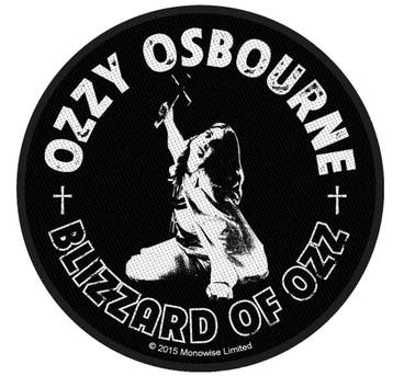 Ozzy Osbourne - Blizzard of Ozz Patch officiële merchandise, Ophalen of Verzenden, Nieuw, Kleding