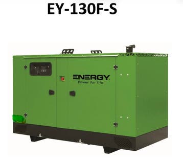 Energy EY-130F-S IVECO generator aggregaat 130 kVA 104 kW, Nieuw, 30 kVA of meer, Dieselolie, Elektrisch startend