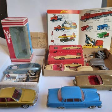 Tekno 1:48 - Model sportwagen - Lot de 6 autos + catalogue +, Nieuw
