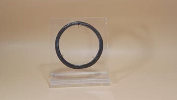Romeins-Keltisch Donker glazen armband