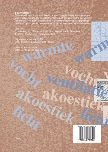 Bouwfysica 1 9789040711503, Verzenden, Gelezen