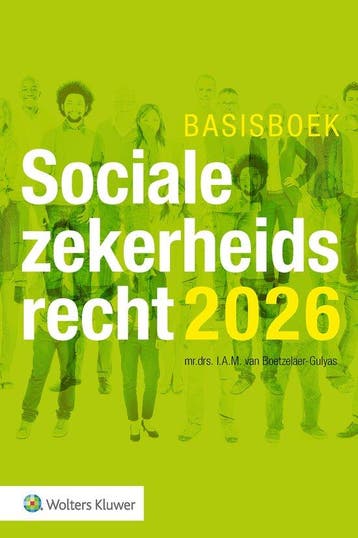 9789013183191 Basisboek Socialezekerheidsrecht 2026, Verzenden, Nieuw