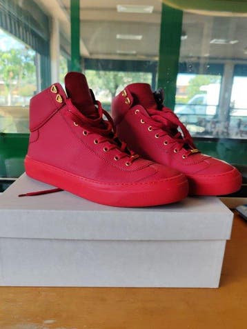 Jimmy Choo - Argyle - High-top sneakers - Maat: EU 45, Nieuw