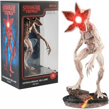 Stranger Things Demogorgon 3D lamp, Ophalen of Verzenden, Nieuw, Film, Gebruiksvoorwerp