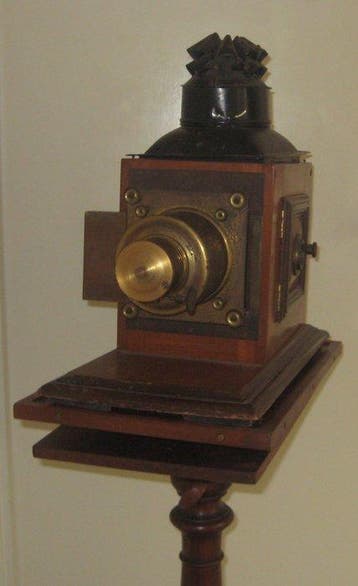 Walter Tyler London - Mahogany & Brass Magic Lantern (c., Nieuw