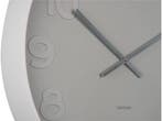 Karlsson Mr. Grey - Wandklok - Ø51cm - Grijs, Verzenden, Nieuw