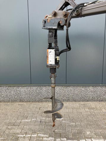 Hydraulische grondboor voor minigraver – Met diverse gron., Ophalen of Verzenden, Graafmachine