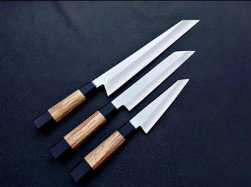 Keukenmes - Kitchen knife set - Staal - Noord Amerika -
