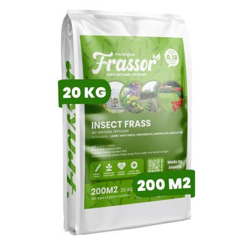 Frassor Insectenfrass (20 kg - voor 200 m2), Verzenden, Mest