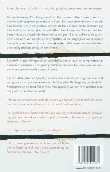 Speeldrift 9789041412058 Juli Zeh, Verzenden, Gelezen, Juli Zeh