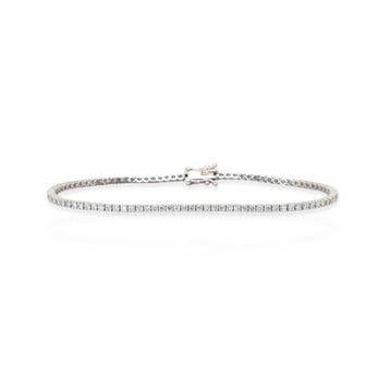 Zonder minimumprijs - Armband - 14 karaat Witgoud - 1.85ct., Nieuw