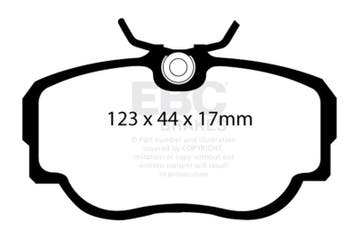 EBC 83-85 BMW 318 1.8 (E30) Redstuff Front Brake Pads, Ophalen of Verzenden, Nieuw