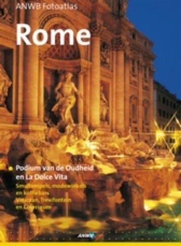 9789018023386 . Rome  Fotoatlas - Podium van de Oudhe, Nieuw