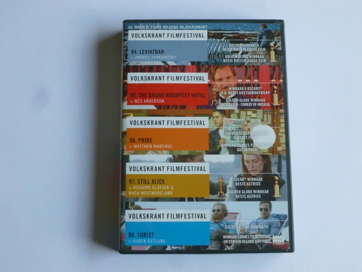 Volkskrant Filmfestival Leviathan, Pride, Still Alice, Turis, Cd's en Dvd's, Dvd's | Filmhuis, Zo goed als nieuw, Ophalen of Verzenden