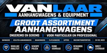 NIEUW de beste aanhangwagen  Enkelas of Tandemasser, Auto diversen, Verzenden, Nieuw