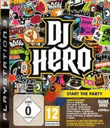 DJ Hero (PlayStation 3), Spelcomputers en Games, Games | Sony PlayStation 3, Verzenden, Gebruikt, Vanaf 7 jaar