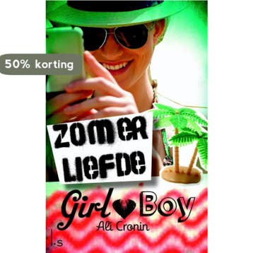 Zomerliefde / Girl heart Boy / 1 - Ali Cronin 9789021808116, Verzenden, Gelezen, Ali Cronin