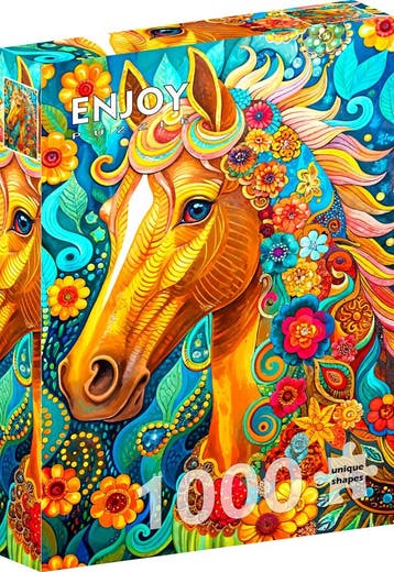 Blooming Mane Puzzel (1000 stukjes) | Enjoy Puzzle - Puzzels, Verzenden, Nieuw
