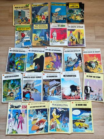 Baard en Kale stripboeken - Maurice Tillieux - Will strips, Boeken, Stripboeken, Complete serie of reeks, Verzenden, Gelezen, Will, Tillieux