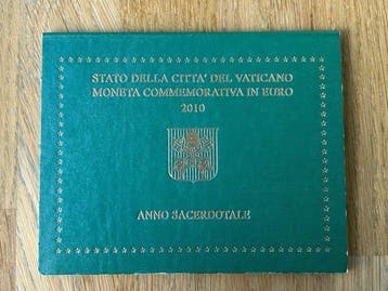 Vaticaan. 2 Euro 2010 Anno Sacerdotale (Zonder