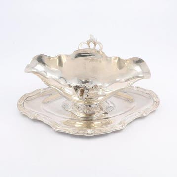 Delheid Frères, model 479 Louis XV - Sauskom - Zilver