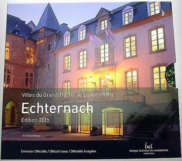 5,88 Euro,munten set 1 Cent-2 Euro 2015 Luxemburg Henri v..., Verzenden