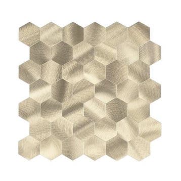 Zelfklevend Mozaïek Hexagon Gold, Doe-het-zelf en Verbouw, Nieuw