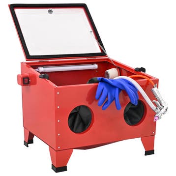 vidaXL Stralingscabine 94,8 L 120 PSI Koudgewalst staal, Verzenden, Nieuw