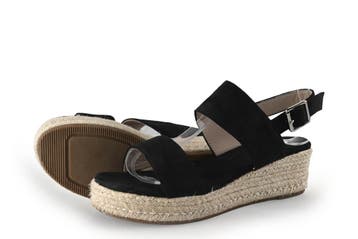 Dolcis Sandalen in maat 37 Zwart, Dolcis, Verzenden, Zwart, Sandalen of Muiltjes