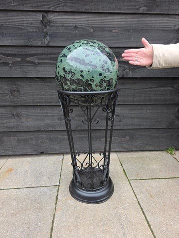 XXL Bol Kambaba + Basis Kambaba - Hoogte: 73 cm - Breedte: