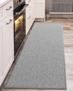 Keukenmat 44x150cm Lichtgrijs | Retourdeal 60% Korting, Huis en Inrichting, Ophalen of Verzenden, Nieuw