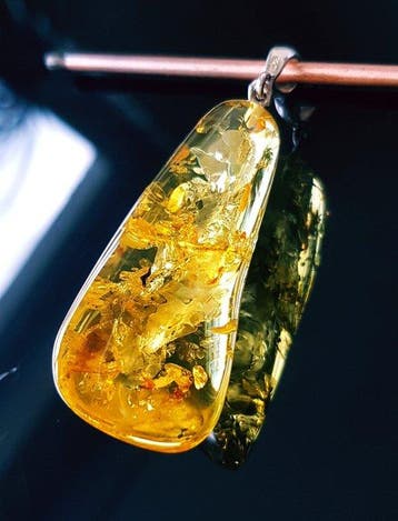 Amber Uniek natuurlijk Baltisch barnsteenhanger- 9 g