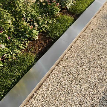 vidaXL Afdekprofiel voor tuinafboording 10 st 100 x 15 x 5, Verzenden, Nieuw