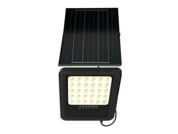 Veiling - 4x Solar 1000 Lumen LED Breedstraaler met Afstands, Huis en Inrichting, Nieuw