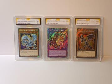 Konami - 3 Card - Yu-Gi-Oh! - The Dark Magicians, Red-Eyes, Nieuw