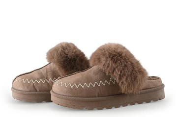Double Heart Pantoffels in maat 37 Bruin, Bruin, Verzenden, Double Heart, Pantoffels of Sloffen