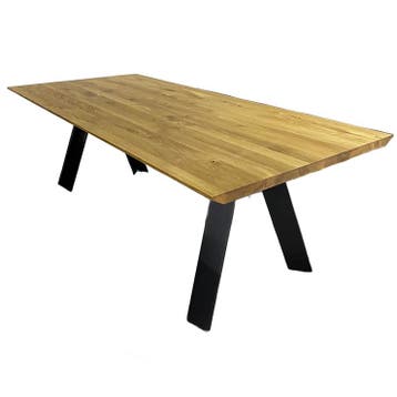 bert plantagie Eettafel Tristan - Ongebruikt, 100 tot 150 cm, Eikenhout, 200 cm of meer, Ophalen of Verzenden