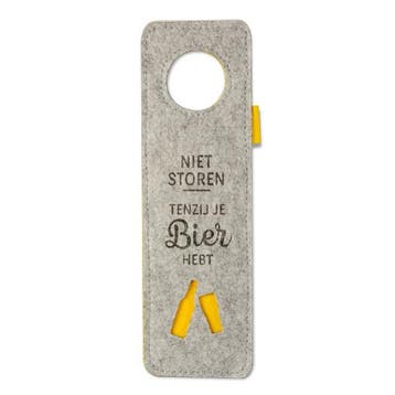 Vilten Deurhanger Bier, Ophalen of Verzenden, Nieuw