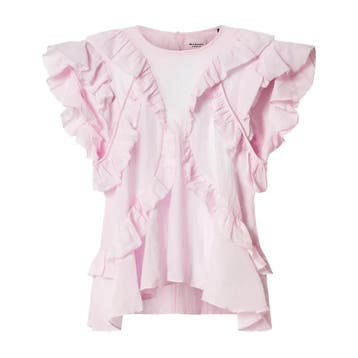 Marant Etoile • roze top Nalou • 32 (FR34), Kleding | Dames, Isabel Marant, Verzenden, Nieuw, Roze
