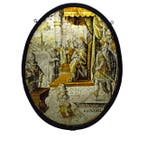 Renaissance Glas-in-loodraam - 1500-1550, 16e eeuw - Jozef