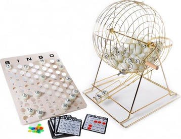 Koopjeshoek Bingomolen 13 Inch – Inclusief Ballen, Uitschu, Verzenden, Nieuw