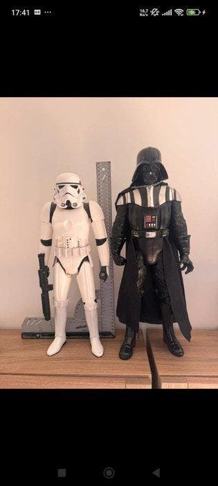 Jakks Pacific - Action figure Dark Vador et Stormtrooper. 45, Nieuw