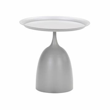 Garden Impressions Mati bijzettafel Ø50xH48 cm - taupe, Verzenden, Nieuw