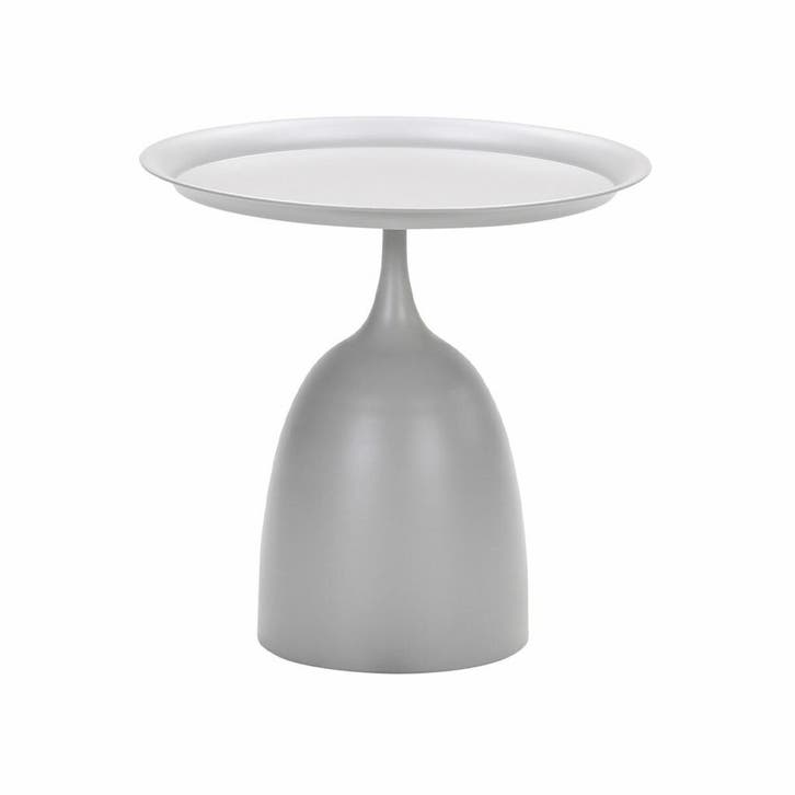 Garden Impressions Mati bijzettafel Ø50xH48 cm - taupe, Tuin en Terras, Tuinsets en Loungesets, Verzenden