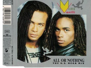 Milli Vanilli – All Or Nothing (The U.S. Mega Mix) CD Maxi S, Verzenden, Nieuw in verpakking