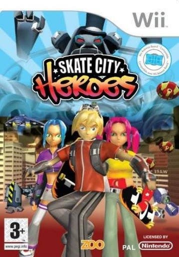 Skate City Heroes (Nintendo Wii), Verzenden, Gebruikt