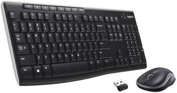 Draadloze Toetsenbord Muis Combo AZERTY - Tweedekansje OP=OP, Ergonomisch, Logitech, Azerty, Ophalen of Verzenden