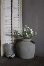 Namaak witte bloemetjes op steel Tamara 50 cm, Ophalen of Verzenden, Nieuw